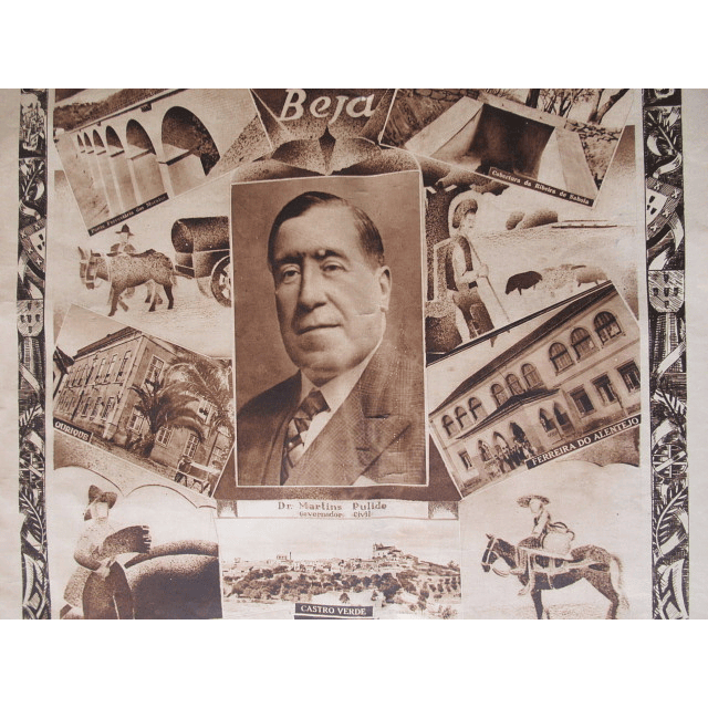 Beja Distrito Saúda Carmona E Salaza/XII Ano Revolução Nacional 1938 Dr. Martins Pulido