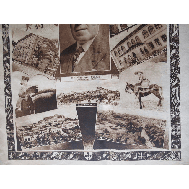 Beja Distrito Saúda Carmona E Salaza/XII Ano Revolução Nacional 1938 Dr. Martins Pulido