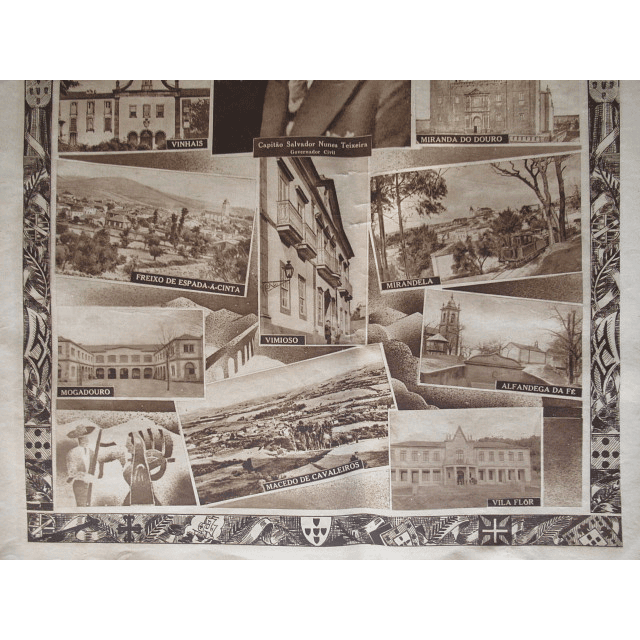 Bragança Distrito Saúda Carmona/Salazar XII Ano Revolução Nacional 1938 Salvador Nunes Teixeira