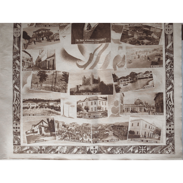 Aveiro Distrito Saúda Carmona/Salazar/XII Ano Revolução Nacional 1938 Jsé D`Almeida Azevedo