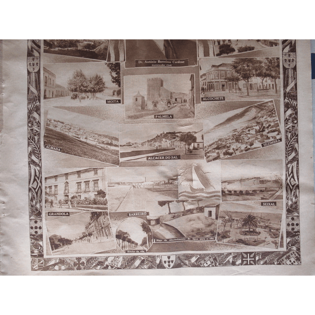 Setubal Distrito Saúda Carmona/Salazar/XII Ano Revolução Nacional 1938 A. Barreiro Cardoso