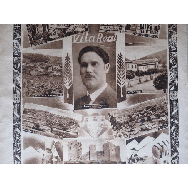 Vila Real Distrito Saúda Carmona/Salazar/XII Ano Revolução Nacional 1938 Assis Gonçalves