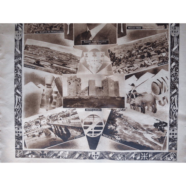 Vila Real Distrito Saúda Carmona/Salazar/XII Ano Revolução Nacional 1938 Assis Gonçalves