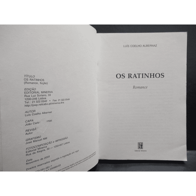 Os Ratinhos 2003 Luís Coelho Albernaz