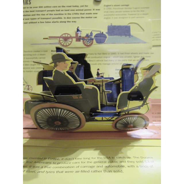 Cars A Pop-Up Book Of Automobiles 2009 Robert Crowther