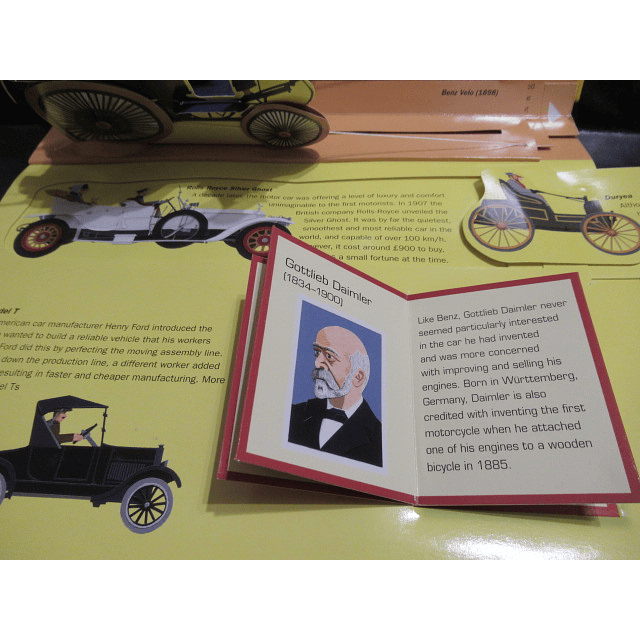 Cars A Pop-Up Book Of Automobiles 2009 Robert Crowther