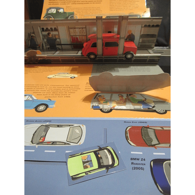 Cars A Pop-Up Book Of Automobiles 2009 Robert Crowther