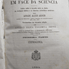 Religião Face Da Ciência/Cosmogonia 1874 Abade Alexis Arduin/A. Maria D`Almeida Netto