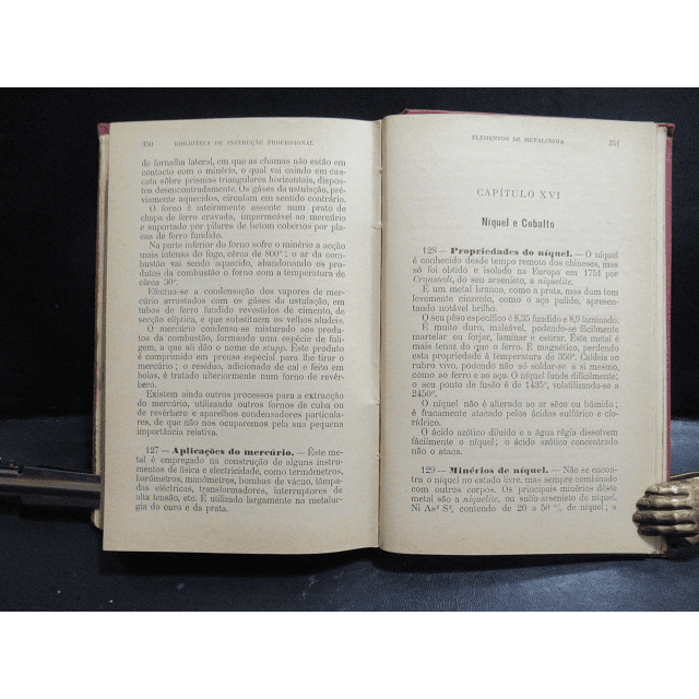 Elementos De Metalurgia/Instrução Profissional João Emilio Dos Santos Segurado