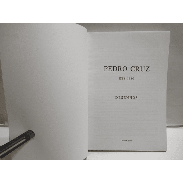 Pedro Cruz Desenhos 1888-1980 A. Souto Cruz