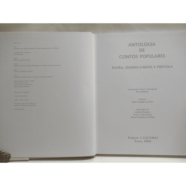 Évora/Idanha/Mértola Antologia Contos Populares 2006 Rui Arimateia