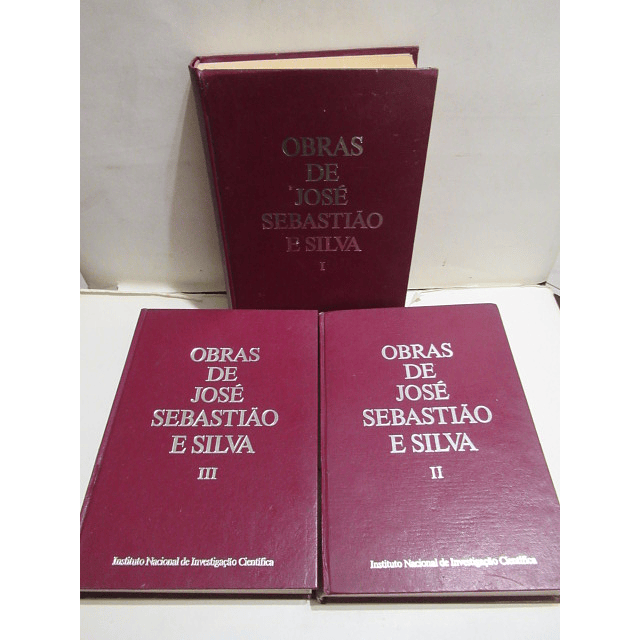 José Sebastião E Silva Obras 1985 J. Campos Ferreira/J. S. Guerreiro/J. Silva Oliveira
