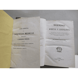 Medicina Higiene Pública/Sanitária/Tóxicologia Portuguesa 1860/2 José Ferreira De Macedo Pinto