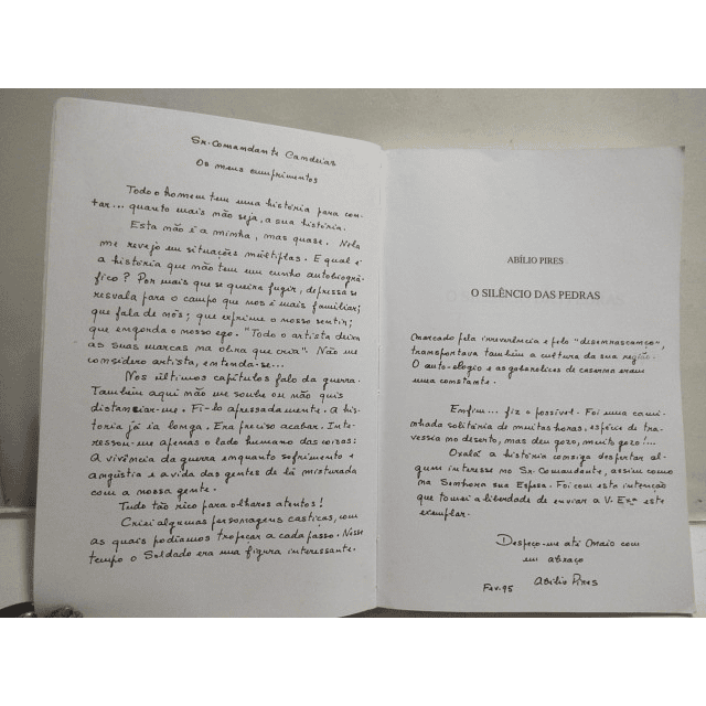 Silêncio Das Pedras/Planalto Mirandês Gentes/Vivências/Costumes 1995 Abílio Pires