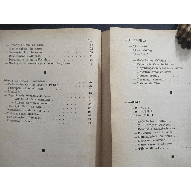 Espingardas(4)/Pistolas"Parabellum/Savage" - Coleção Armamento Armando Páscoa