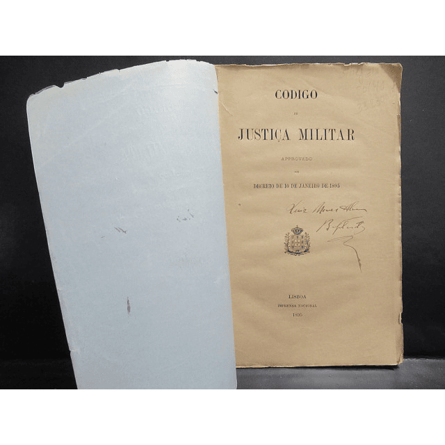  Militar Código De Decreto 10 Janeiro 1895