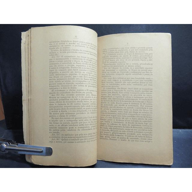 Exército/Armada Código Continências/Honras Militares 1930 Ministério Marinha