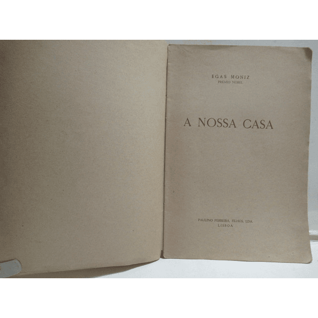 A Nossa Casa 1950 Egas Moniz