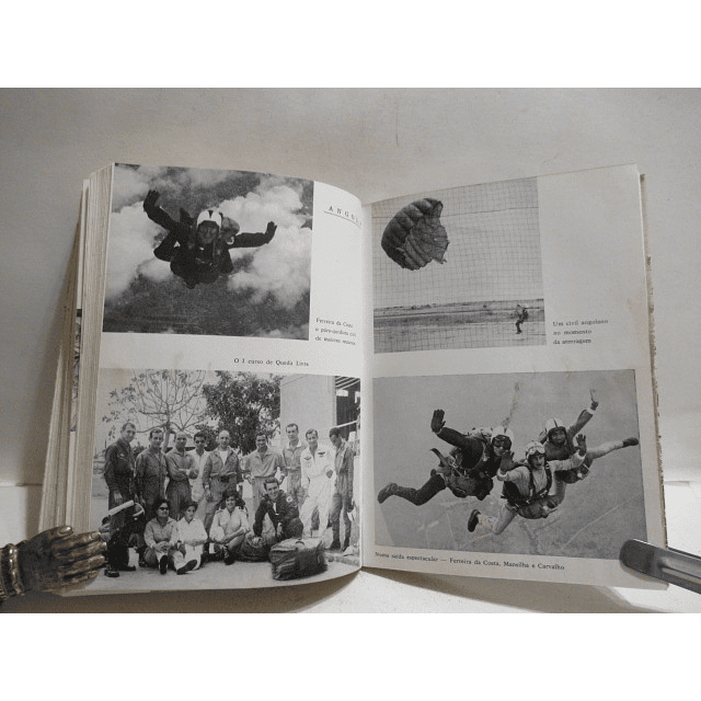 História E Técnicas Do Paraquedismo 1970 Bragança Moutinho