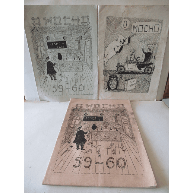 O Mocho/Nº Comemorativo Liceu Santarém 1958/60 E. Cardoso/V. Nogueira/Helder Antunes