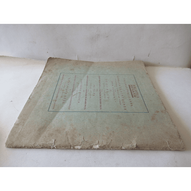 O Papagaio Azul Contos Infantis/Pim-Pam-Pum 1926 Eduardo Malta