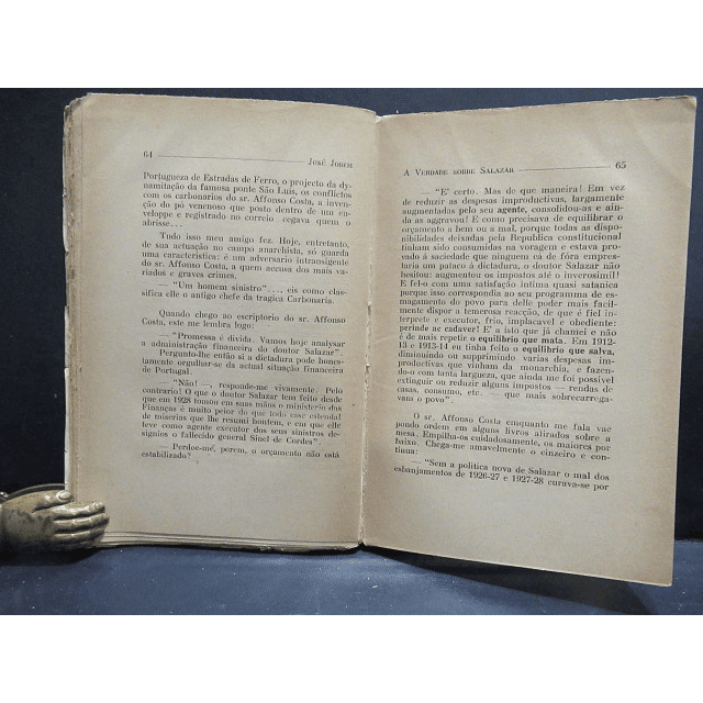 A Verdade Sobre Salazar/Afonso Costa 1934 José Gobim