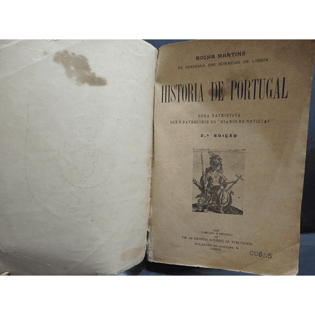 História De Portugal 1930 Rocha Martins