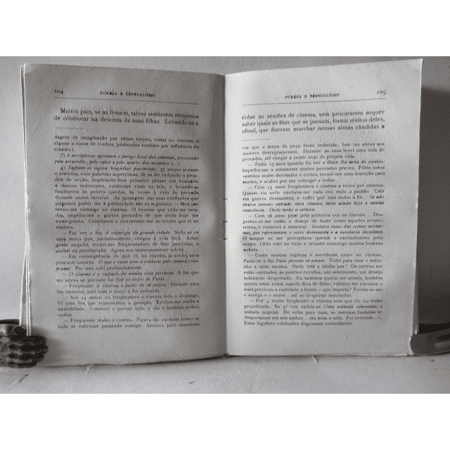 Pureza E Sensualismo 1943 J. Manuel Trindade Salgueiro Bispo De Helenópole