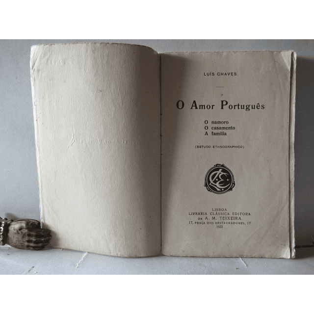 Amor Português Namoro/Casamento/Família 1922 Luís Chaves