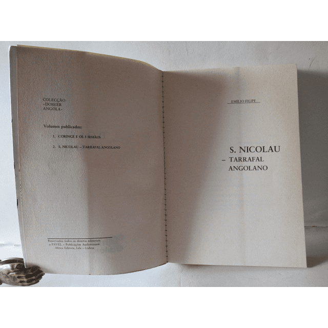 S. Nicolau Tarrafal Angolano 1975 Emílio Filipe