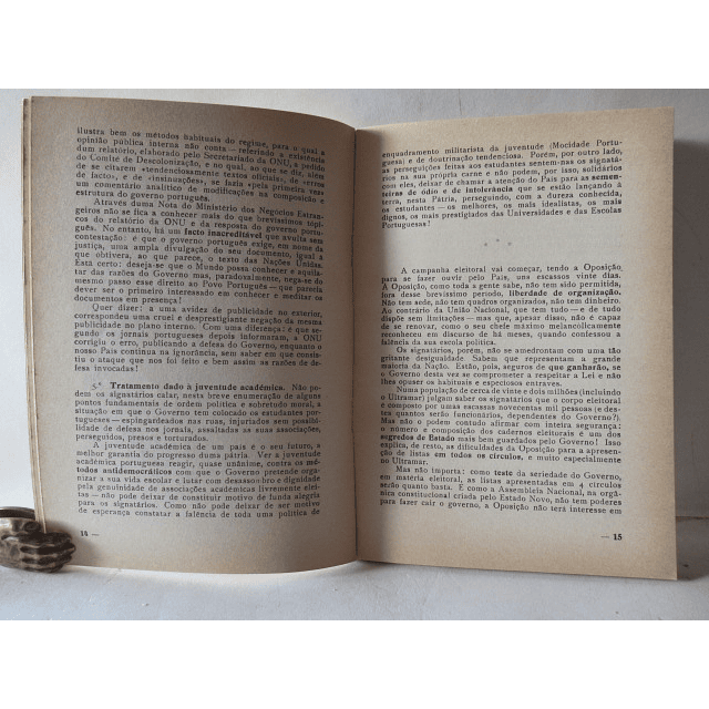 Oposição Democrática/Campanha Eleitoral 1965 Documentos Interesse Para A Pátria