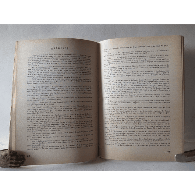 Oposição Democrática/Campanha Eleitoral 1965 Documentos Interesse Para A Pátria