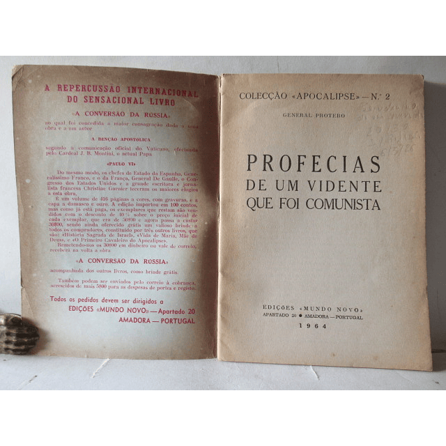 Profecias De Um Vidente Que Foi Comunista 1964 General Brotero