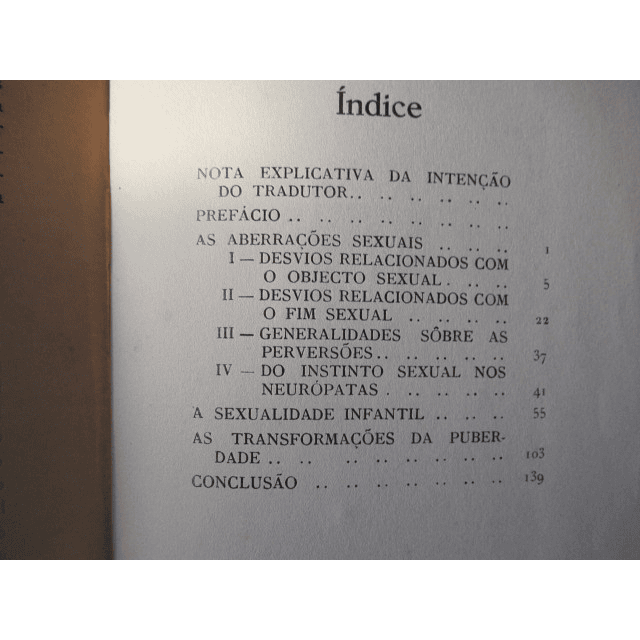 Sexualidade 1932 Sigmund Freud/Osório De Oliveira