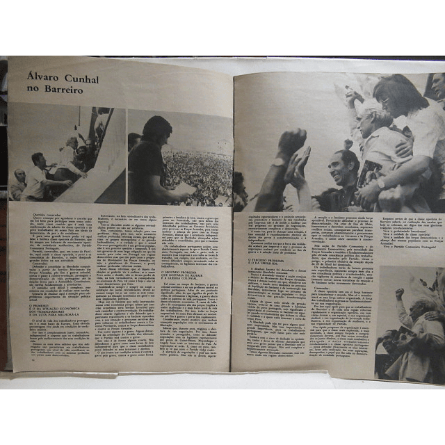 Revista Do Povo Nº1 Julho 1974 A. Cunhal Define PCP Vitoriano Rosa/M. Dos S. Cabanas
