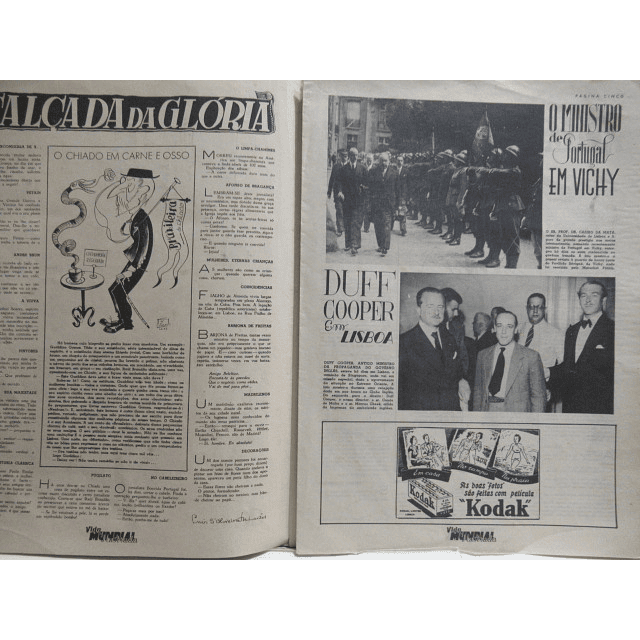 Vida Mundial Nº 1/2 Maio 1941 Segunda Grande Guerra J. Cândido Godinho/J. Pedrosa Martins