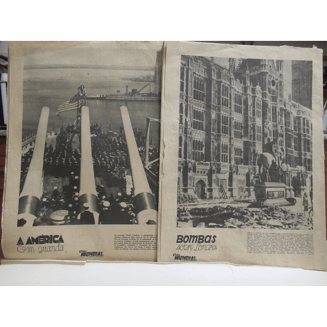 Vida Mundial Nº 1/2 Maio 1941 Segunda Grande Guerra J. Cândido Godinho/J. Pedrosa Martins