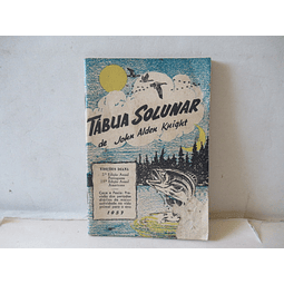 Tábua Solunar(Caça/Pesca) 1957 Jonh Alden Knight