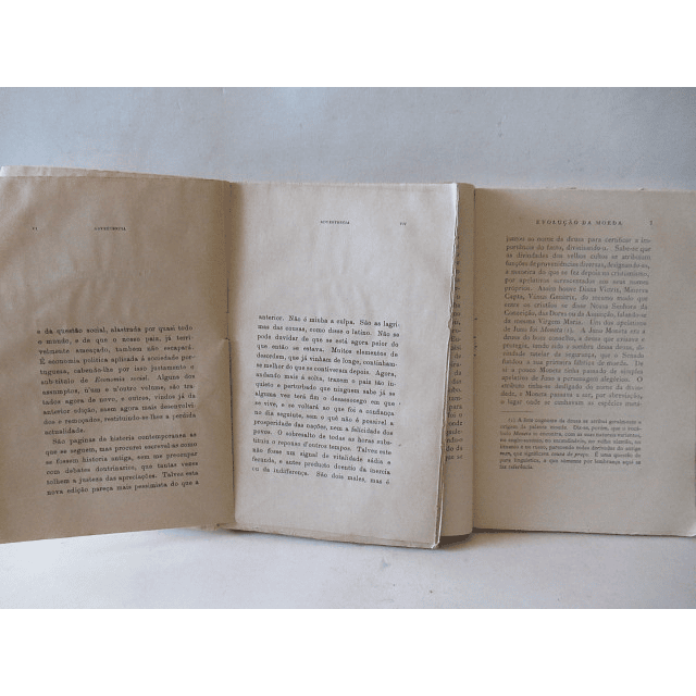 Portugal Económico/Evolução Da Moeda 1918/23 Anselmo De Andrade
