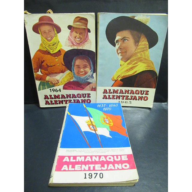 Almanaque Alentejano 1964/5 E 1970(1637-1640) Fausto Gonçalves