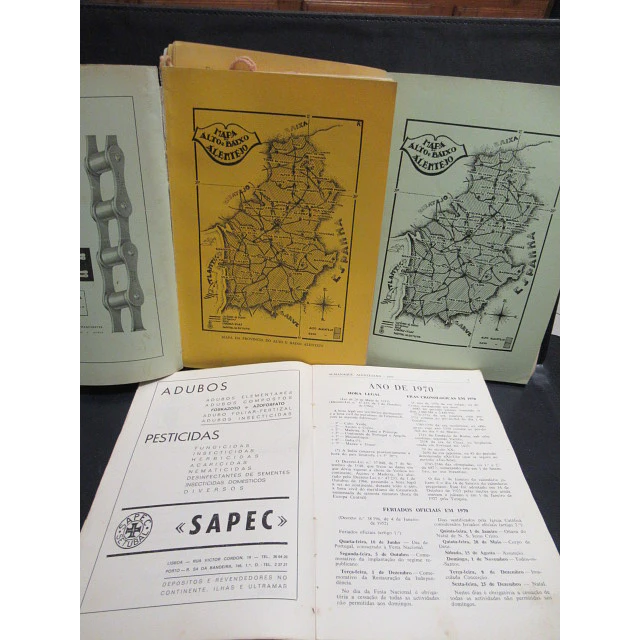 Almanaque Alentejano 1964/5 E 1970(1637-1640) Fausto Gonçalves