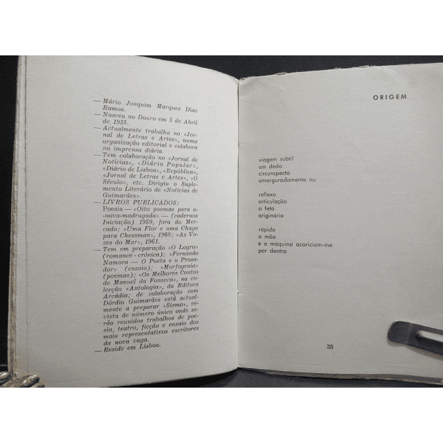 Poesia E Tempo 1962 A. Ramos Rosa/Fiama H. P. Brandão/Dórdio Guimarães/Outros