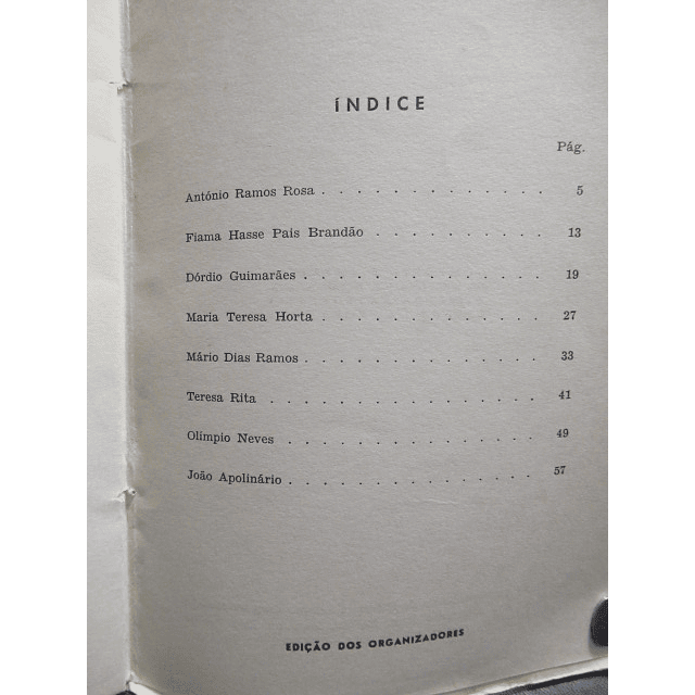 Poesia E Tempo 1962 A. Ramos Rosa/Fiama H. P. Brandão/Dórdio Guimarães/Outros
