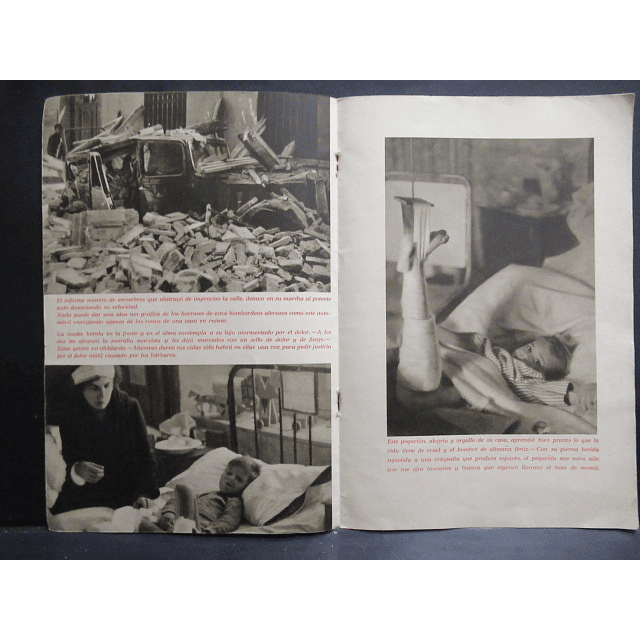 Ataques Aéreos A Poblaciones Civiles 1936-1937 Imprenta National Salamanca