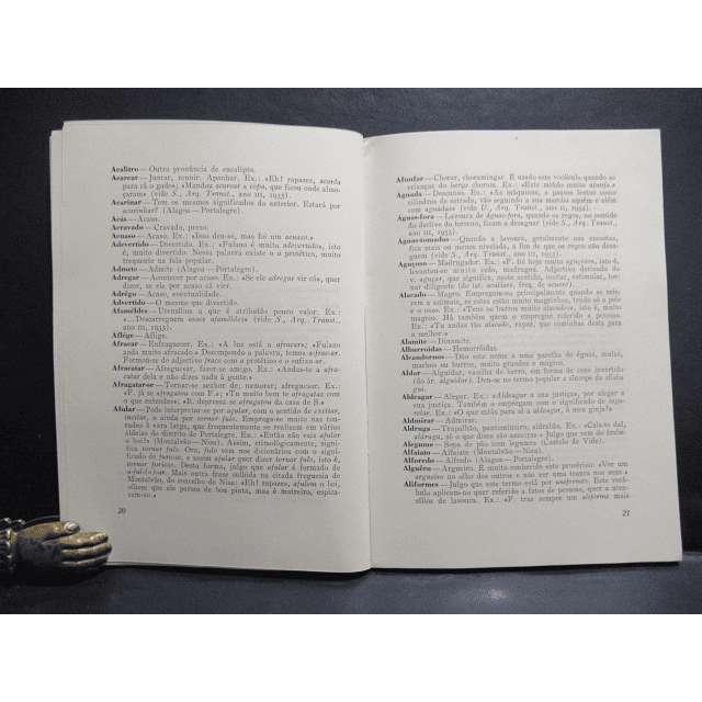 Curiosidades Do Falar Popular/Alto Alentejo 1963 Alexandre De Carvalho Costa