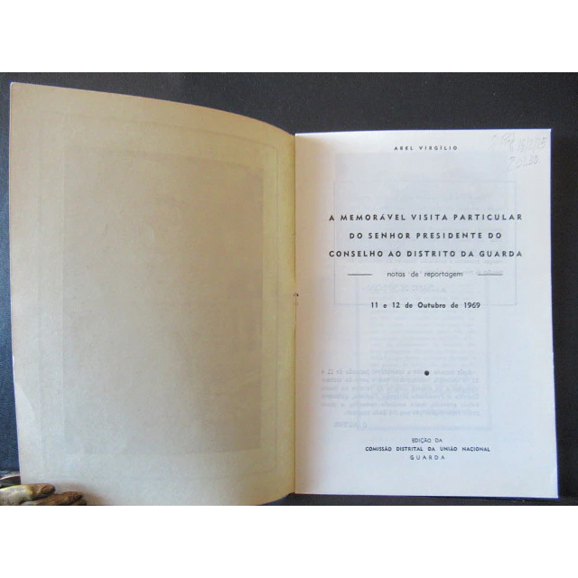 Guarda Distrito/Marcello Caetano 1969 Abel Virgílio
