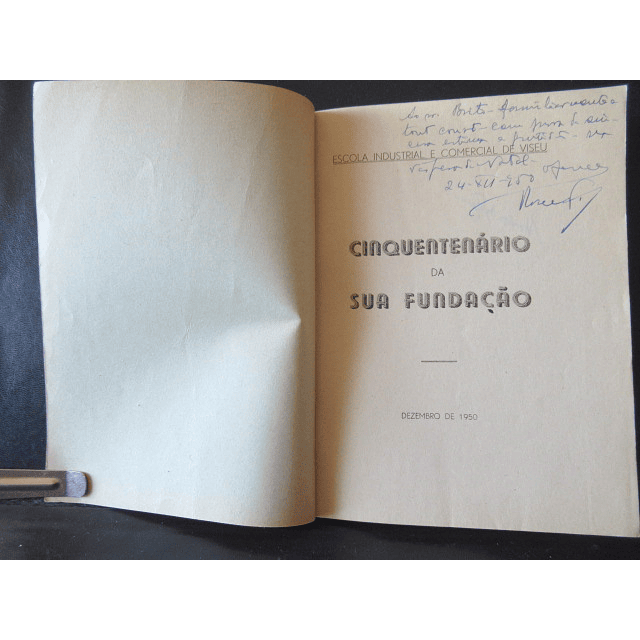 Escola Industrial/Comercial Cinquentenário/Viseu 1950 Moreira De Figueiredo