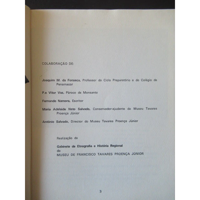 Monsanto (1938-1978)  Museu Tavares Proença Junior
