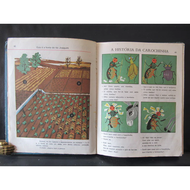 Ensino Primário Livro Leitura 2ª Classe 1968 J. Vieira/M. F. Patrício/S. Graça/M. Keil/F. De Abreu