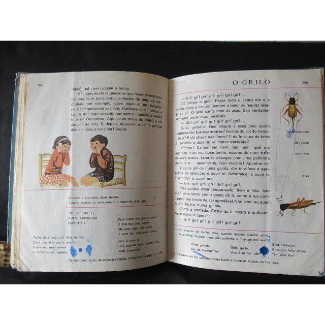 Ensino Primário Livro Leitura 2ª Classe 1968 J. Vieira/M. F. Patrício/S. Graça/M. Keil/F. De Abreu